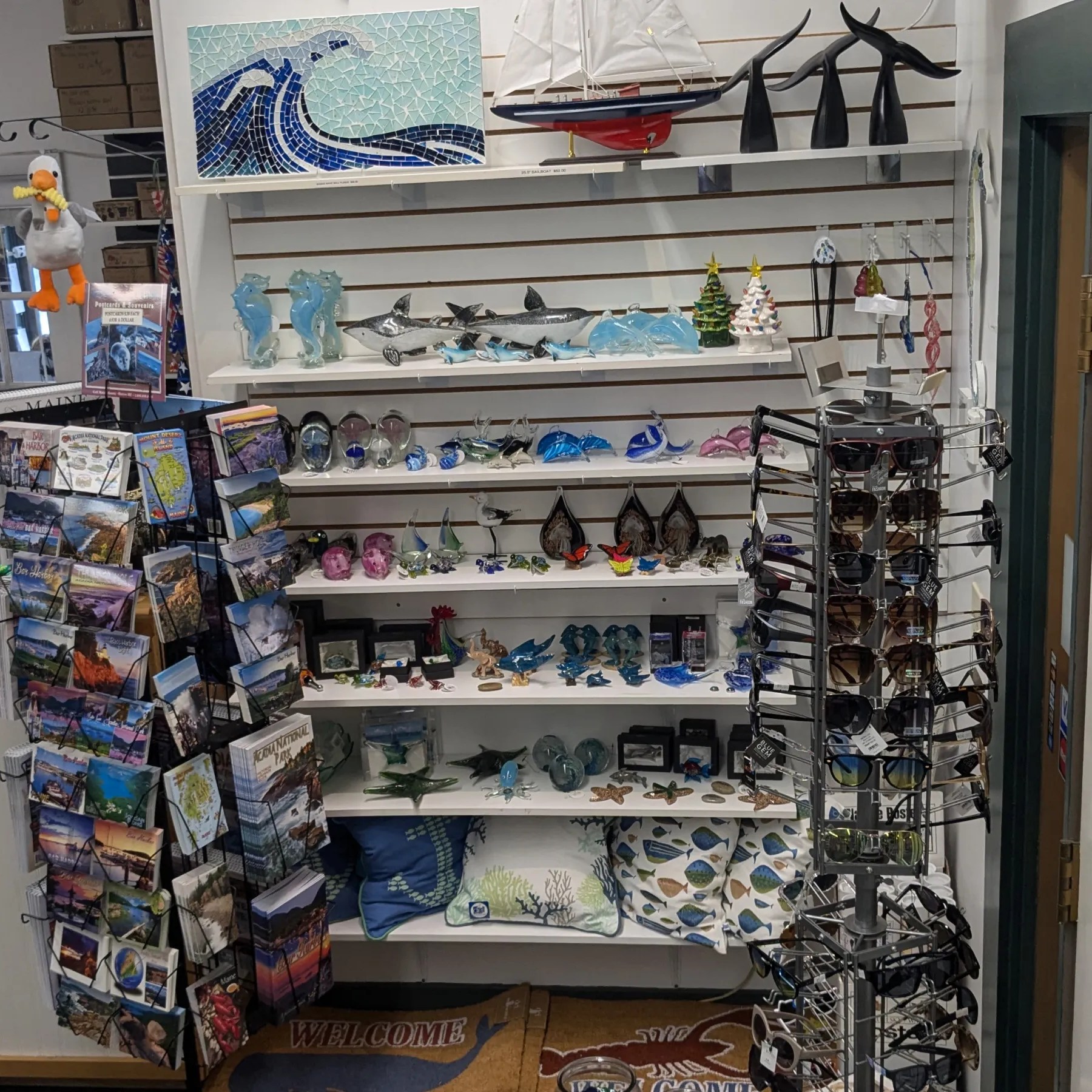 a display in a store