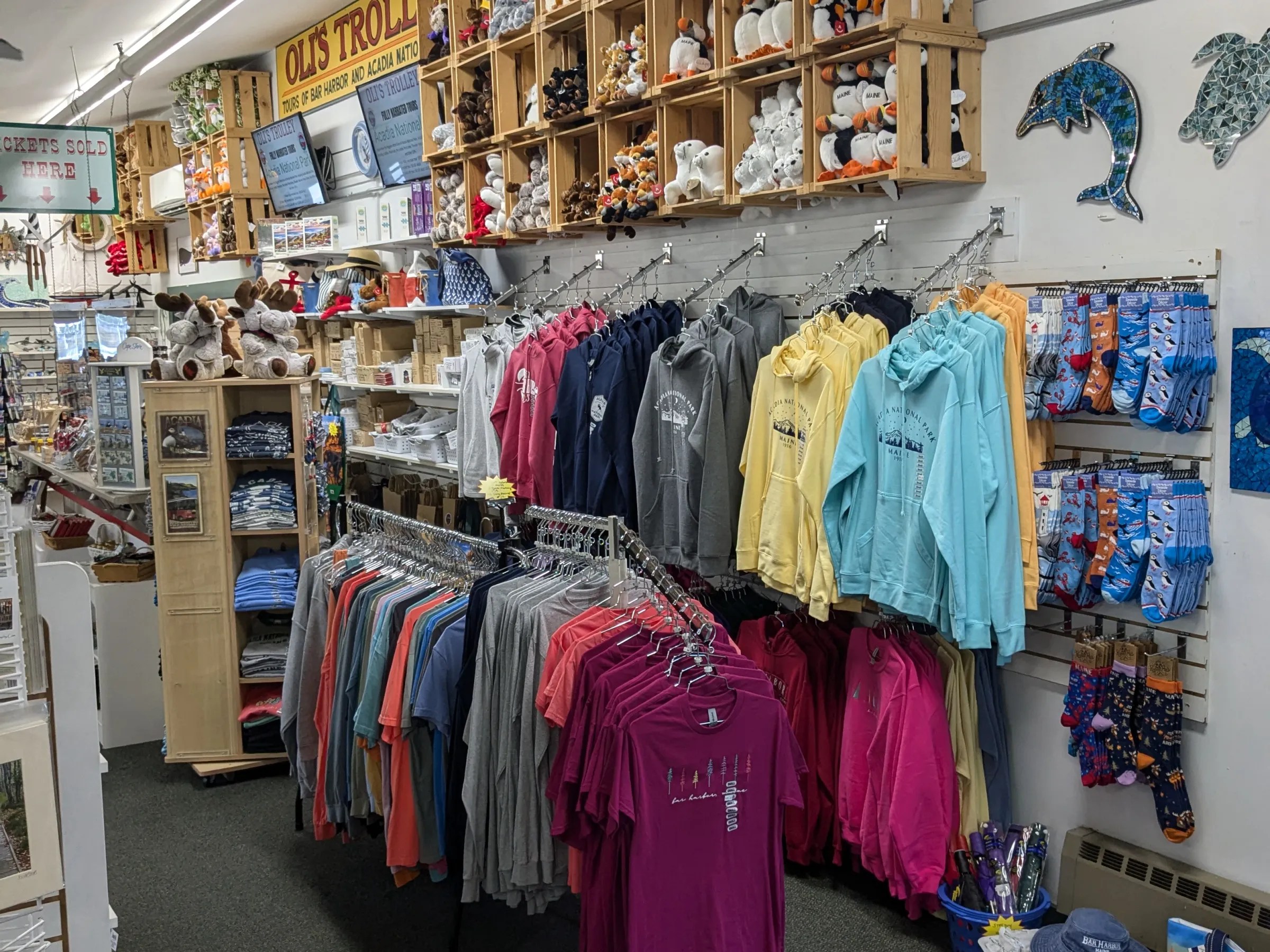 a group of people in a store