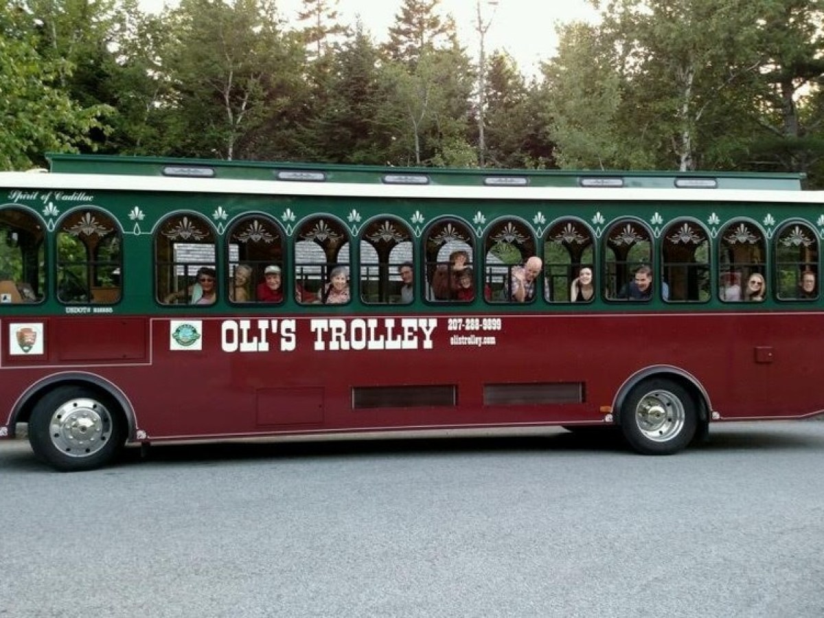 a bus that is parked on the side of a road